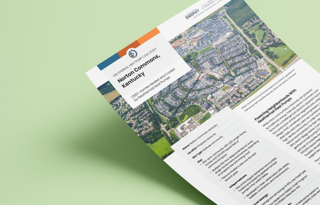 Geothermal Heat Pump Case Study: Norton Commons, Kentucky | Department of Energy
